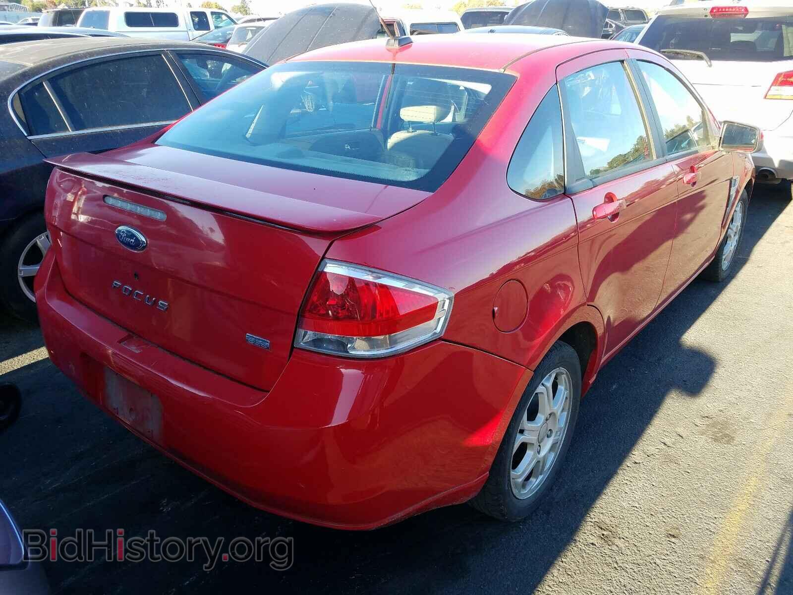 2008 FORD FOCUS - VIN: 1FAHP35N98W182882 - Фото 4
