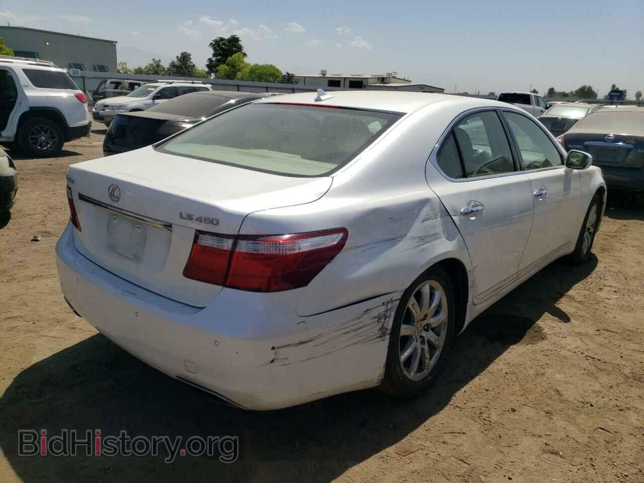2007 LEXUS LS460 - VIN: JTHBL46F875042382 - Фото 4
