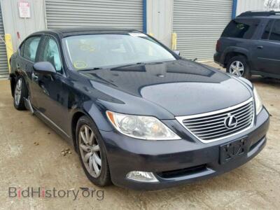2007 Lexus LS460 LS 460L, gray — VIN JTHGL46F175012260, Copart