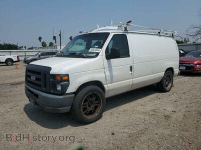 2010 Ford ALL MODELS E150 Van, белый — VIN 1FTNE1EW0ADA30779, Copart