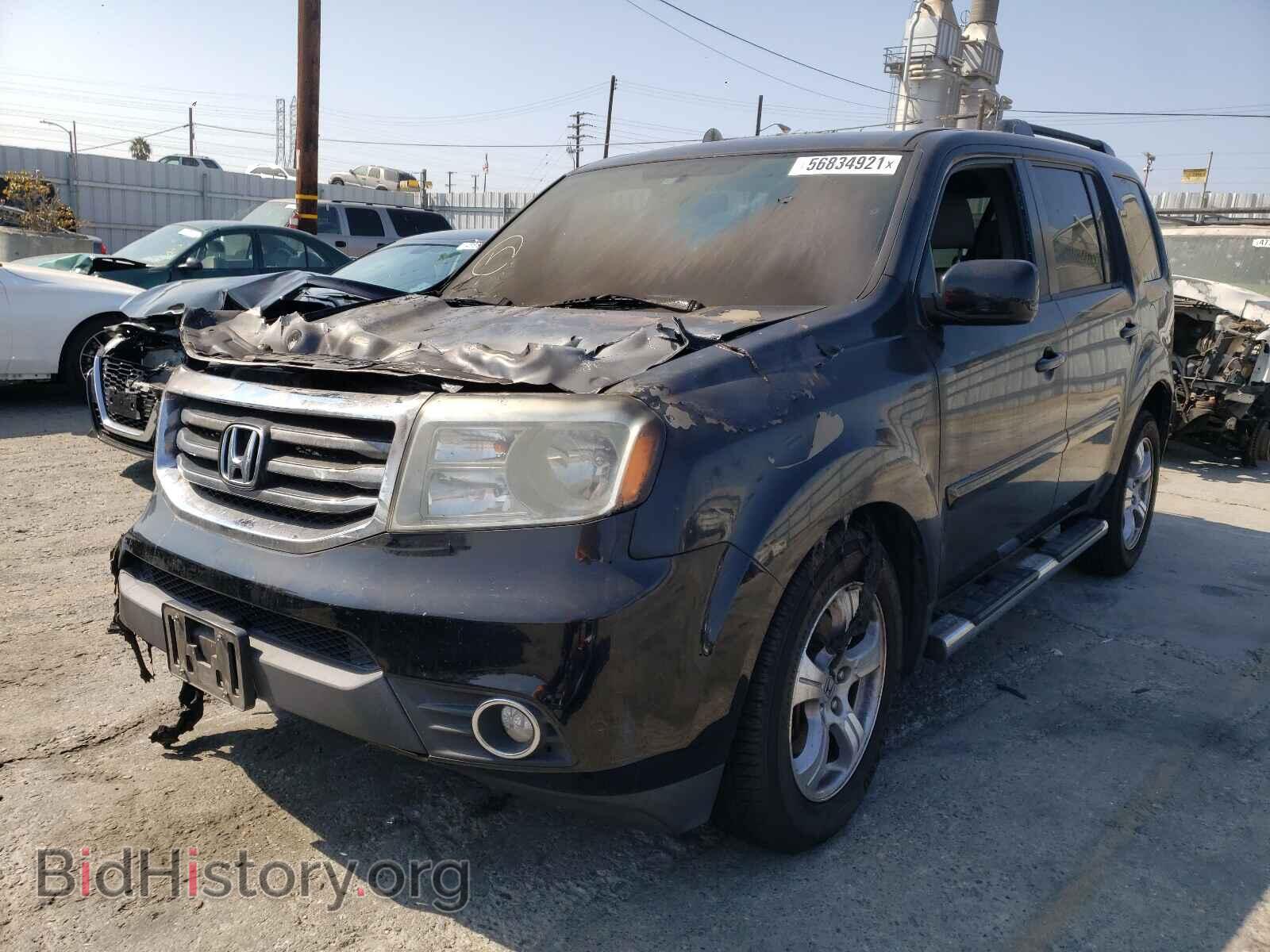 2013 HONDA PILOT - VIN: 5FNYF3H4XDB008592 - Photo 2