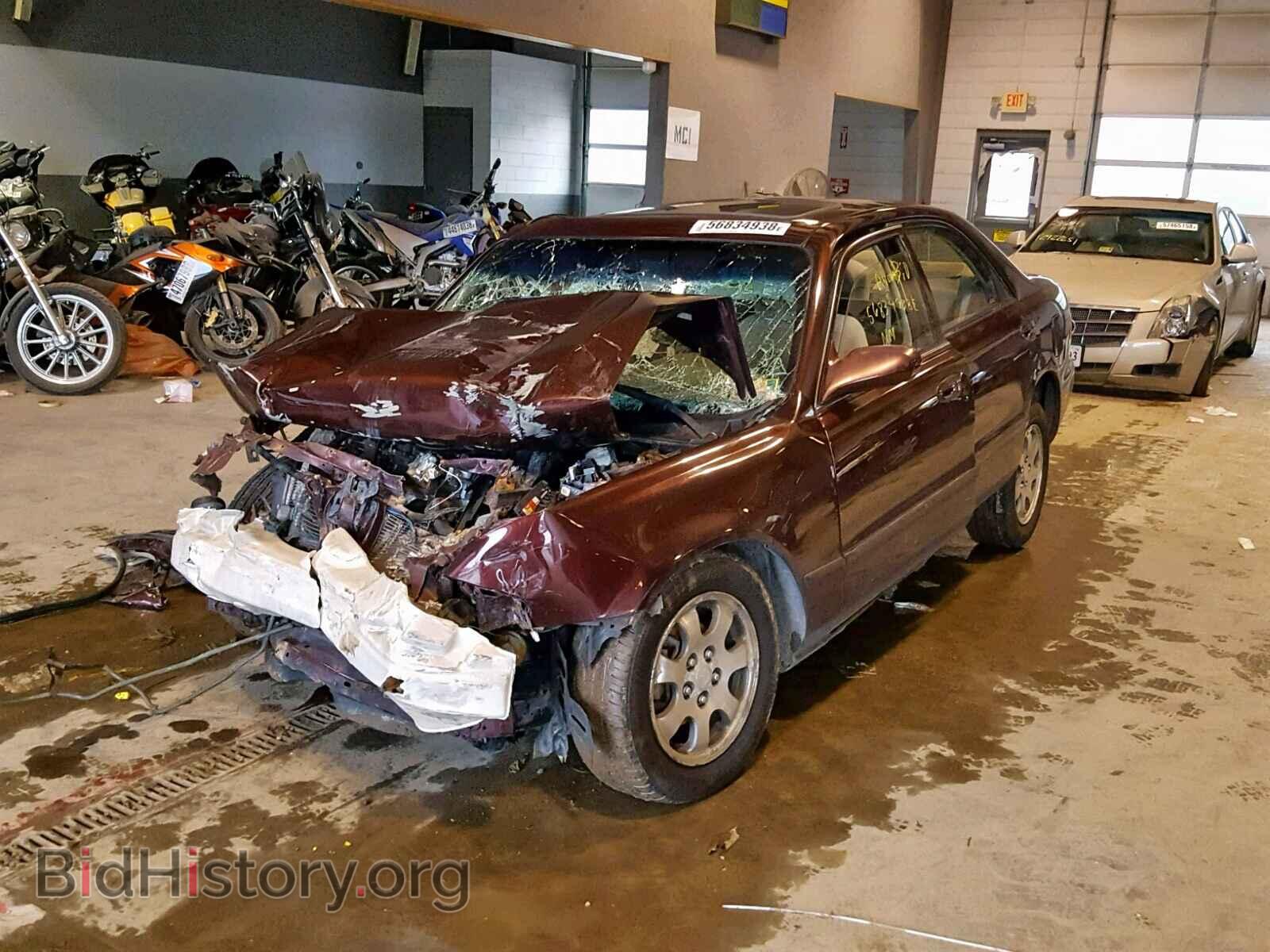 2000 MAZDA 626 - VIN: 1YVGF22C8Y5102137 - Фото 2