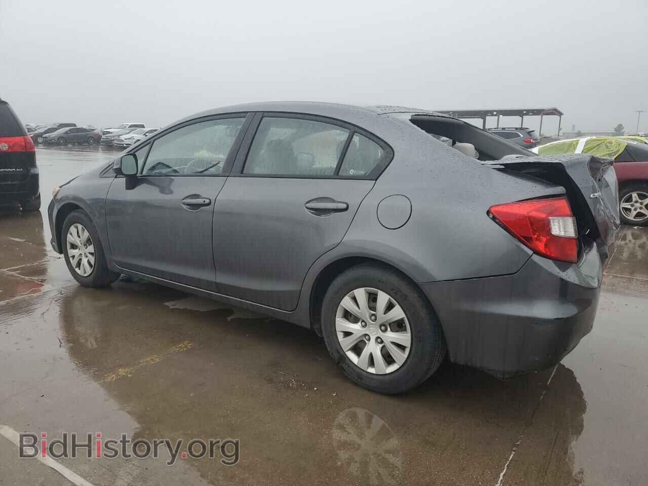 2012 HONDA CIVIC - VIN: 2HGFB2F50CH303137 - Фото 2