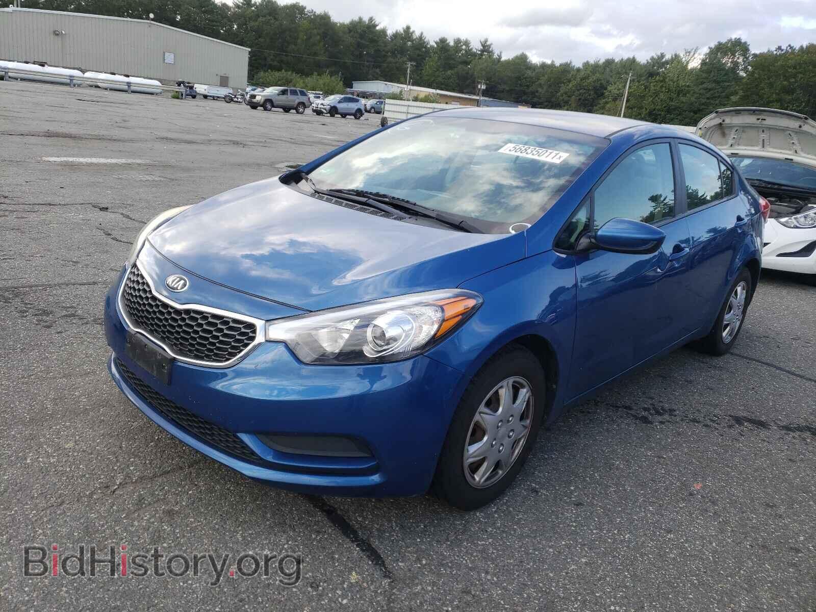 2014 KIA FORTE - VIN: KNAFK4A64E5073734 - Фото 2