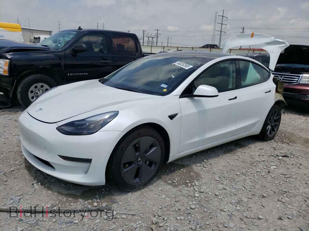 Photo 5YJ3E1EA8NF374791 - TESLA MODEL 3 2022