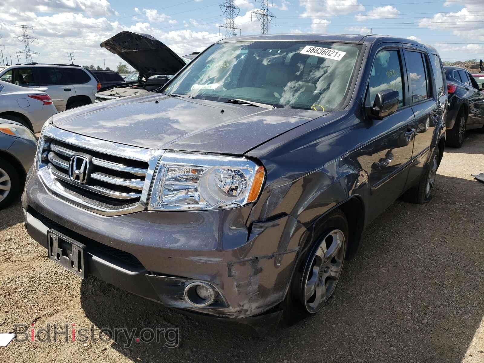 2015 HONDA PILOT - VIN: 5FNYF4H72FB076162 - Фото 2
