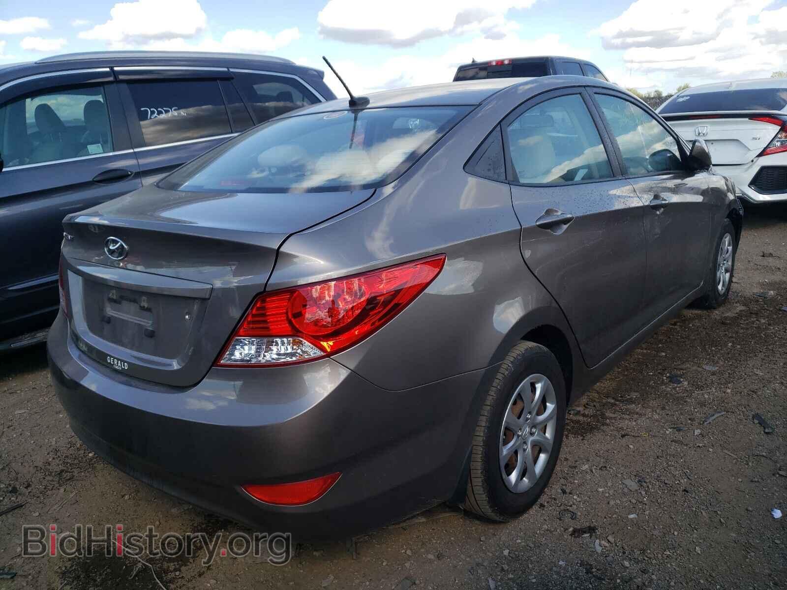 2012 HYUNDAI ACCENT - VIN: KMHCT4AEXCU209079 - Фото 4