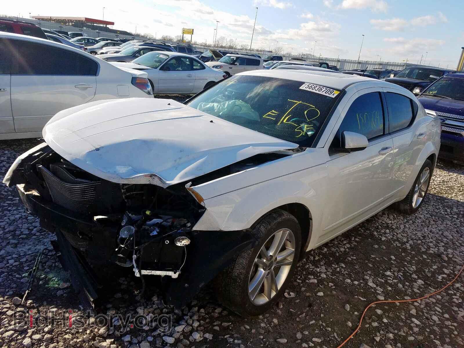 2012 DODGE AVENGER - VIN: 1C3CDZEG7CN328362 - Photo 2
