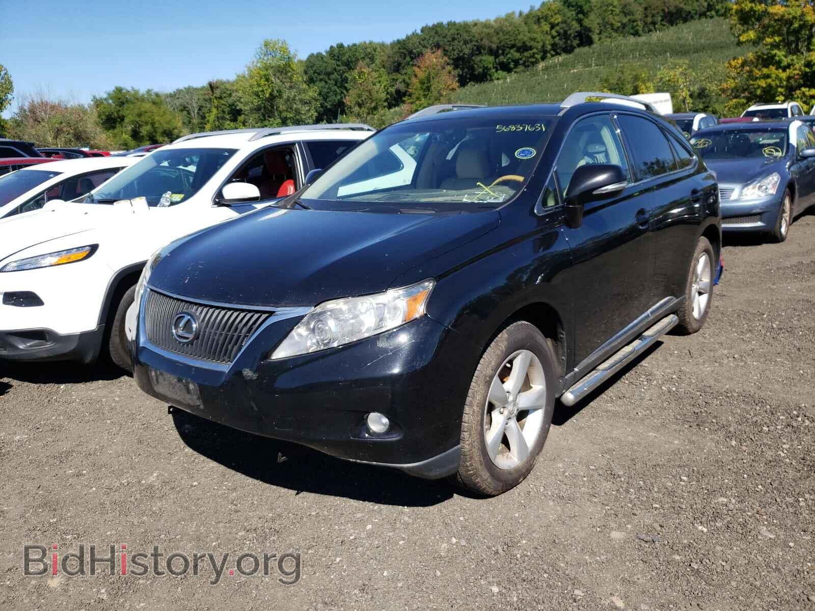 2011 LEXUS RX350 - VIN: 2T2BK1BA0BC101977 - Фото 2