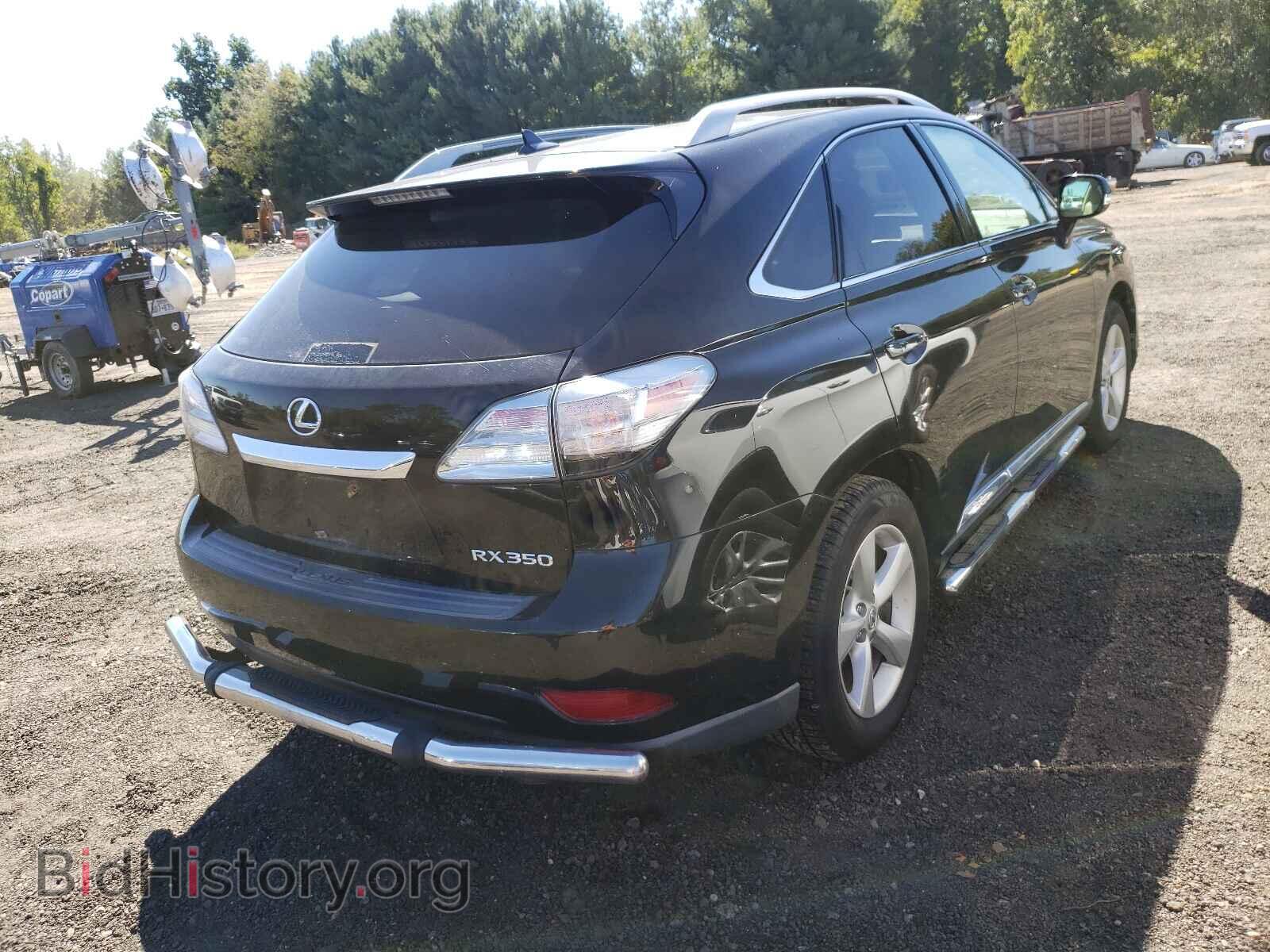 2011 LEXUS RX350 - VIN: 2T2BK1BA0BC101977 - Фото 4