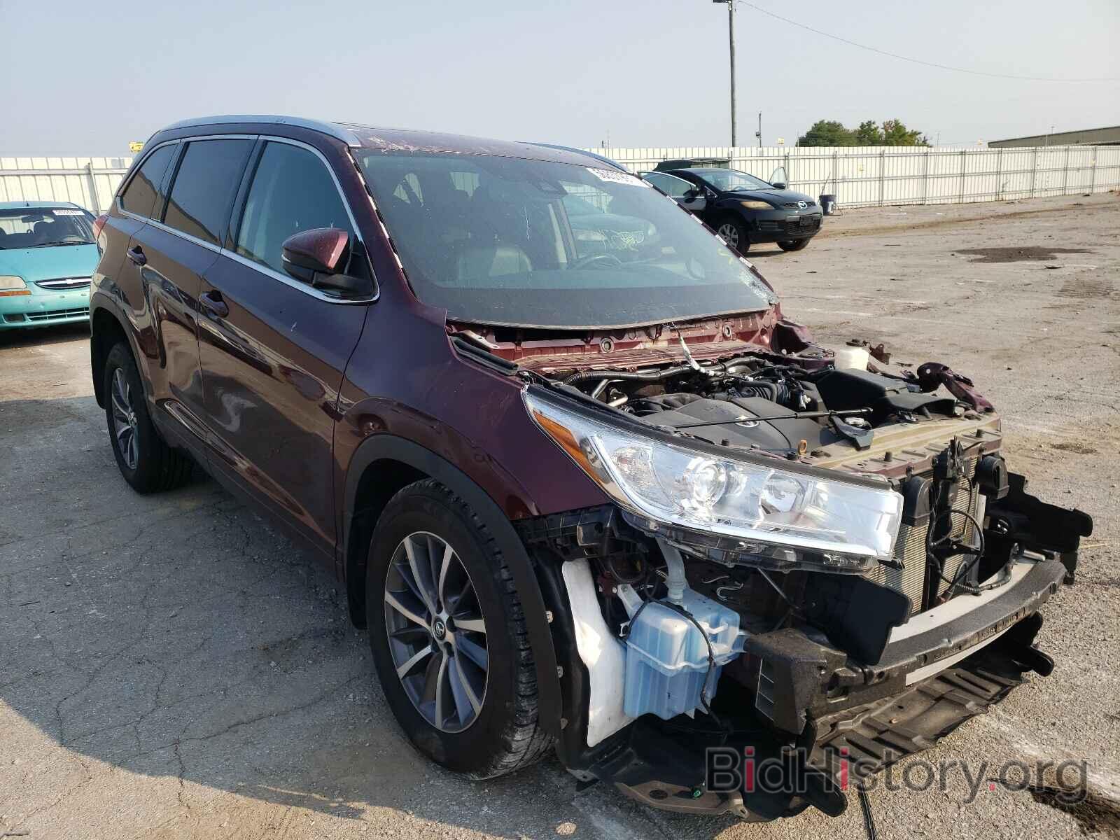 Photo 5TDJZRFH0JS813252 - TOYOTA HIGHLANDER 2018