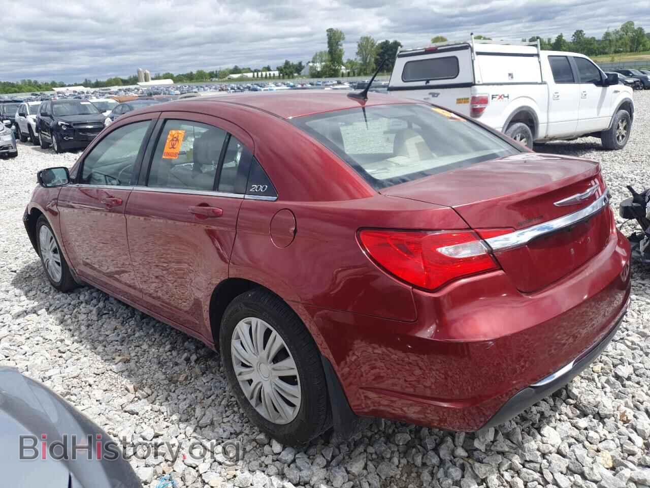 2013 CHRYSLER 200 - VIN: 1C3CCBAB0DN634437 - Фото 2
