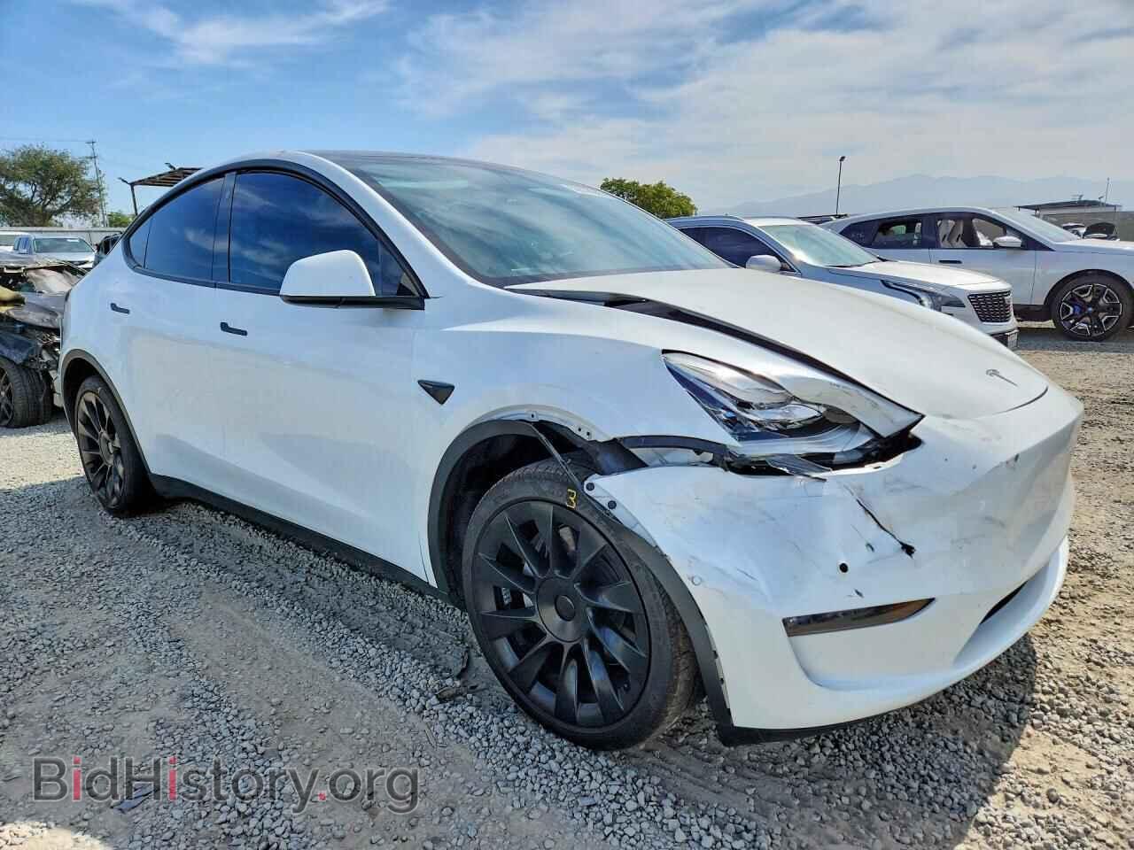 2022 TESLA MODEL Y - VIN: 7SAYGDEE6NF462181 - Фото 4