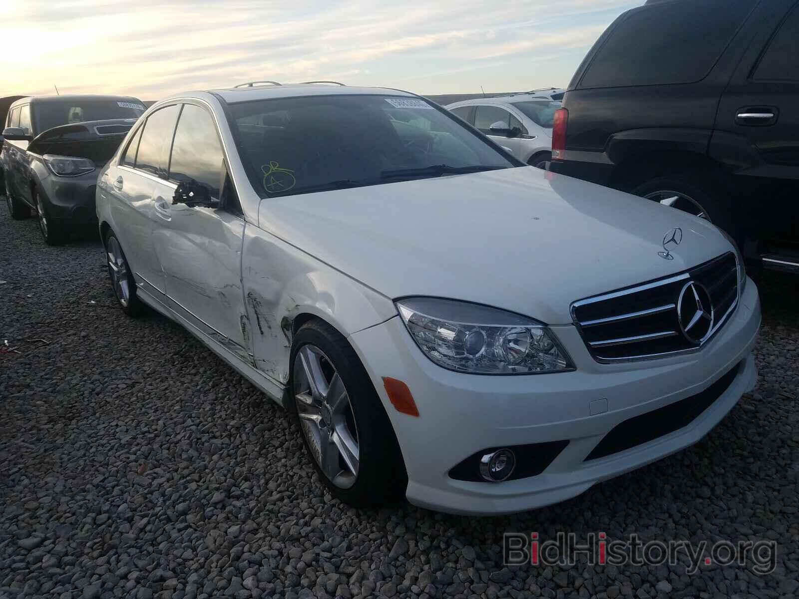 Photo WDDGF5EB7AR109918 - MERCEDES-BENZ C CLASS 2010