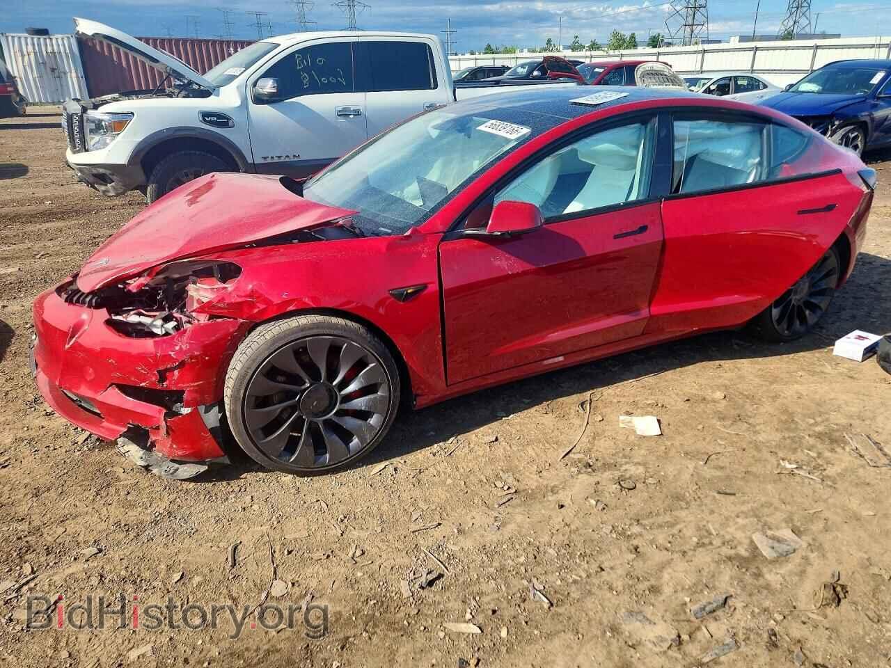 Фотография 5YJ3E1EC1PF397575 - TESLA MODEL 3 2023