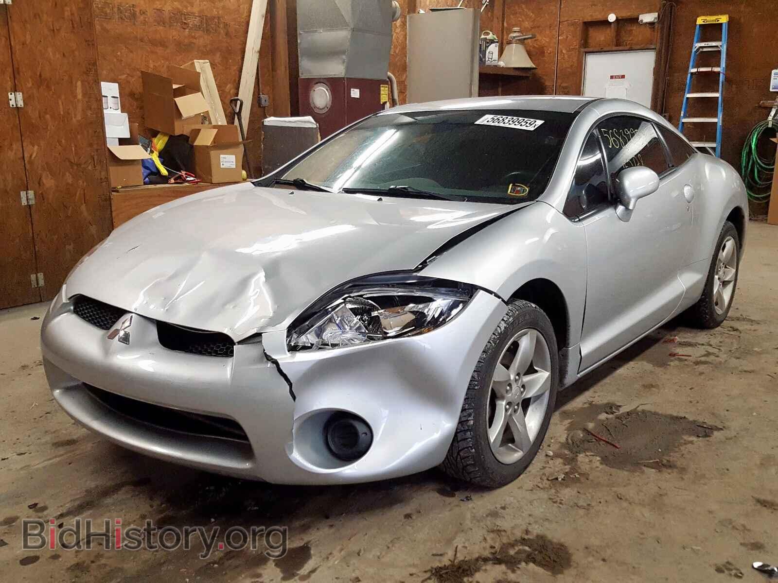 2008 MITSUBISHI ECLIPSE - VIN: 4A3AK24F78E004423 - Фото 2