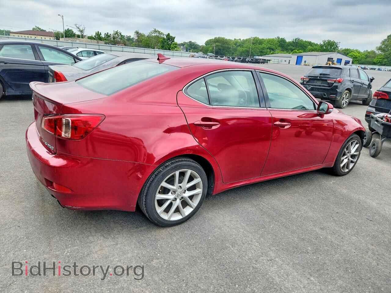 2012 LEXUS IS - VIN: JTHCF5C25C5054812 - Фото 3