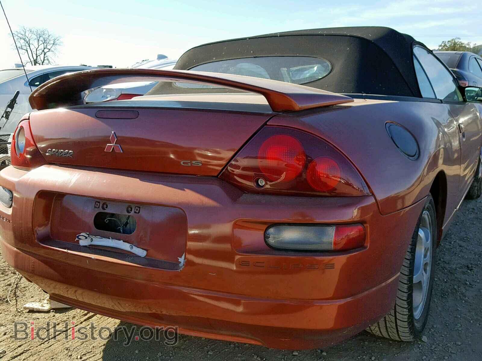 2001 MITSUBISHI ECLIPSE - VIN: 4A3AE45G91E140648 - Фото 4