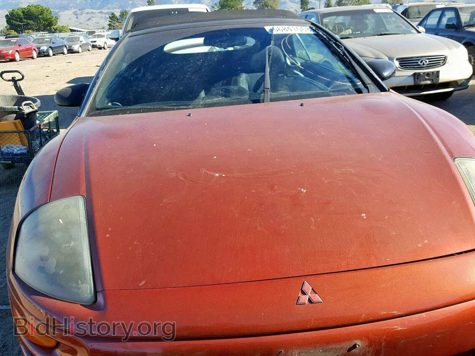 2001 MITSUBISHI ECLIPSE - VIN: 4A3AE45G91E140648 - Фото 9