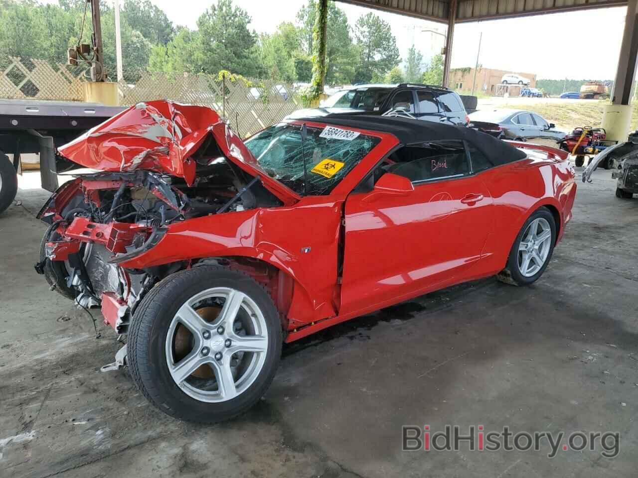 Photo 1G1FB3DS2K0127703 - CHEVROLET CAMARO 2019