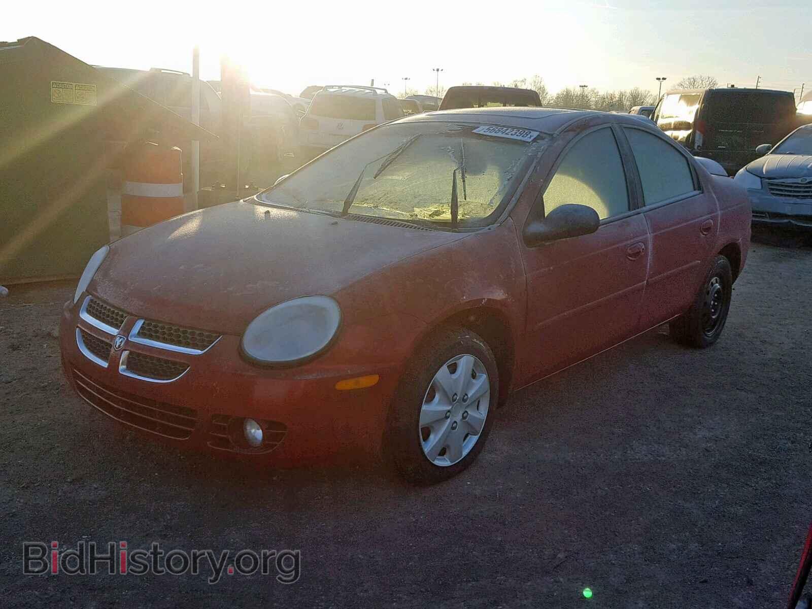 2004 DODGE NEON - VIN: 1B3ES56C84D608234 - Фото 2