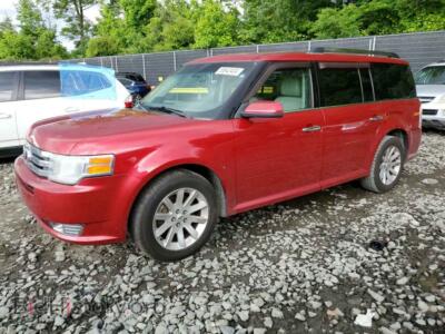 2011 Ford FLEX SEL, red — VIN 2FMGK5CC4BBD15859, Copart