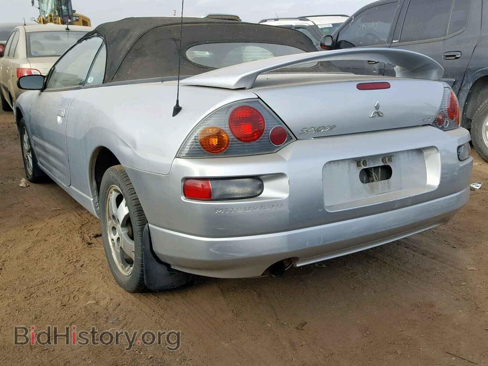 2003 MITSUBISHI ECLIPSE - VIN: 4A3AE45G63E006764 - Фото 3