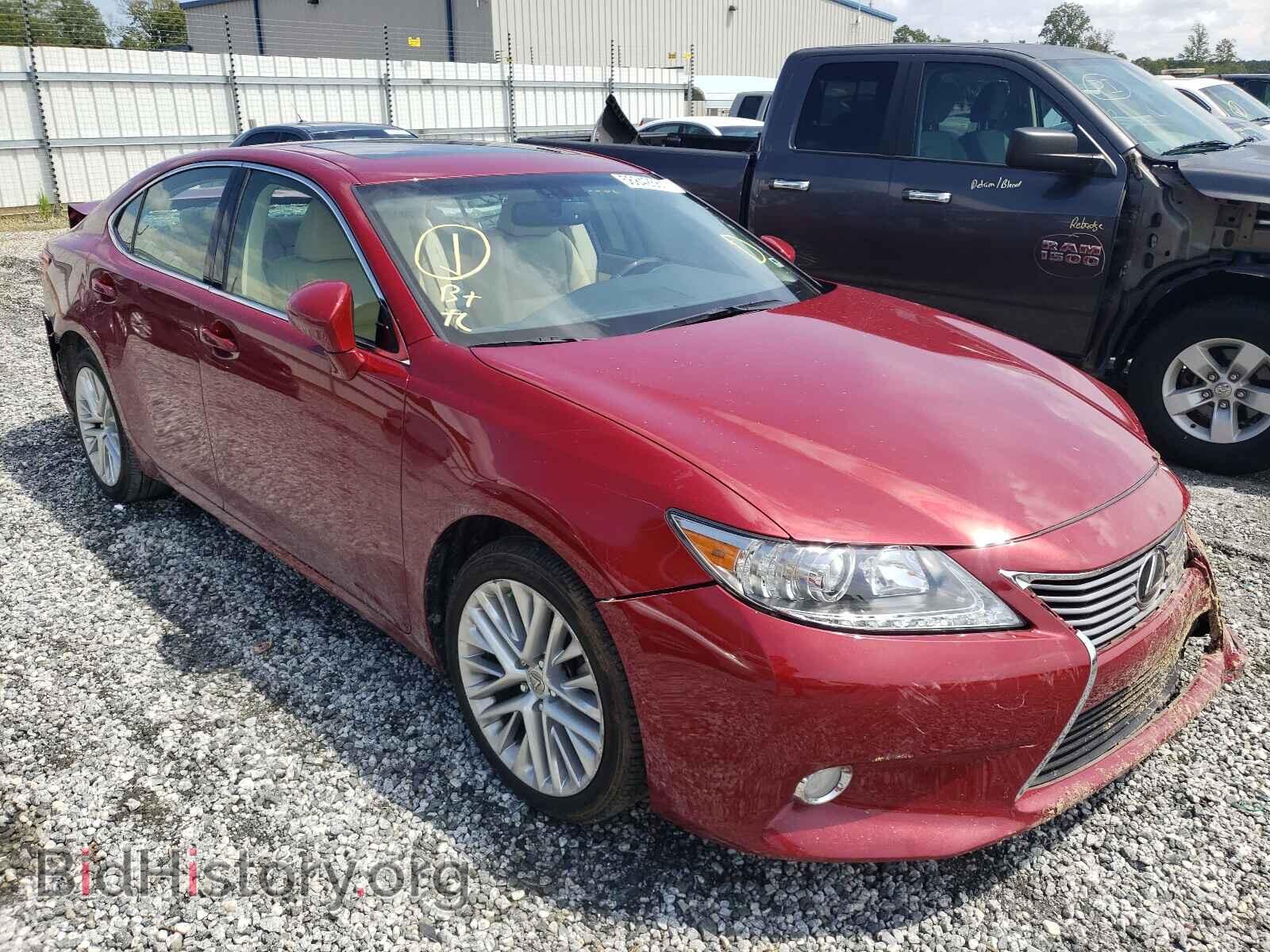 Photo JTHBK1GG1D2049826 - LEXUS ES350 2013