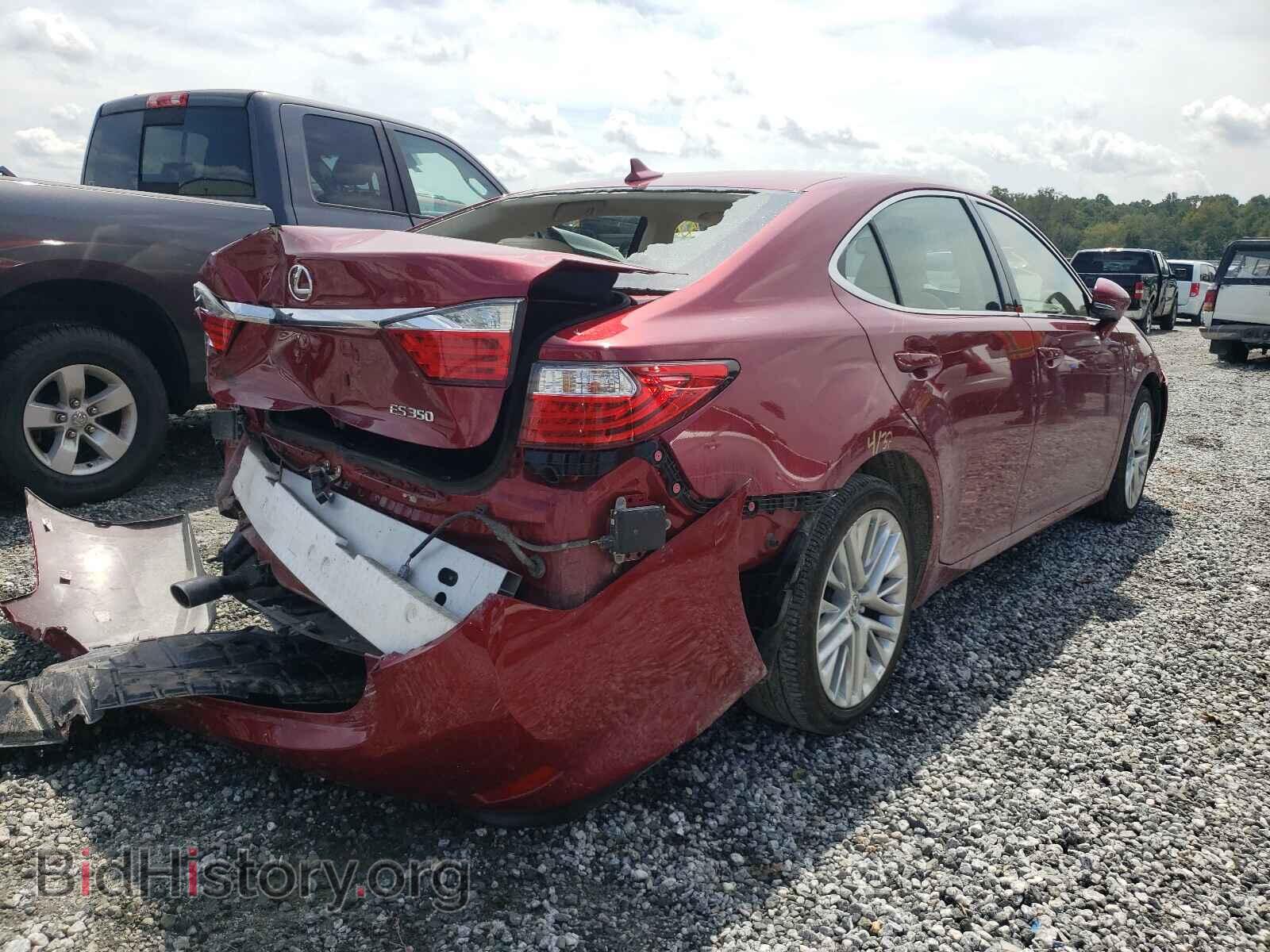 2013 LEXUS ES350 - VIN: JTHBK1GG1D2049826 - Фото 4