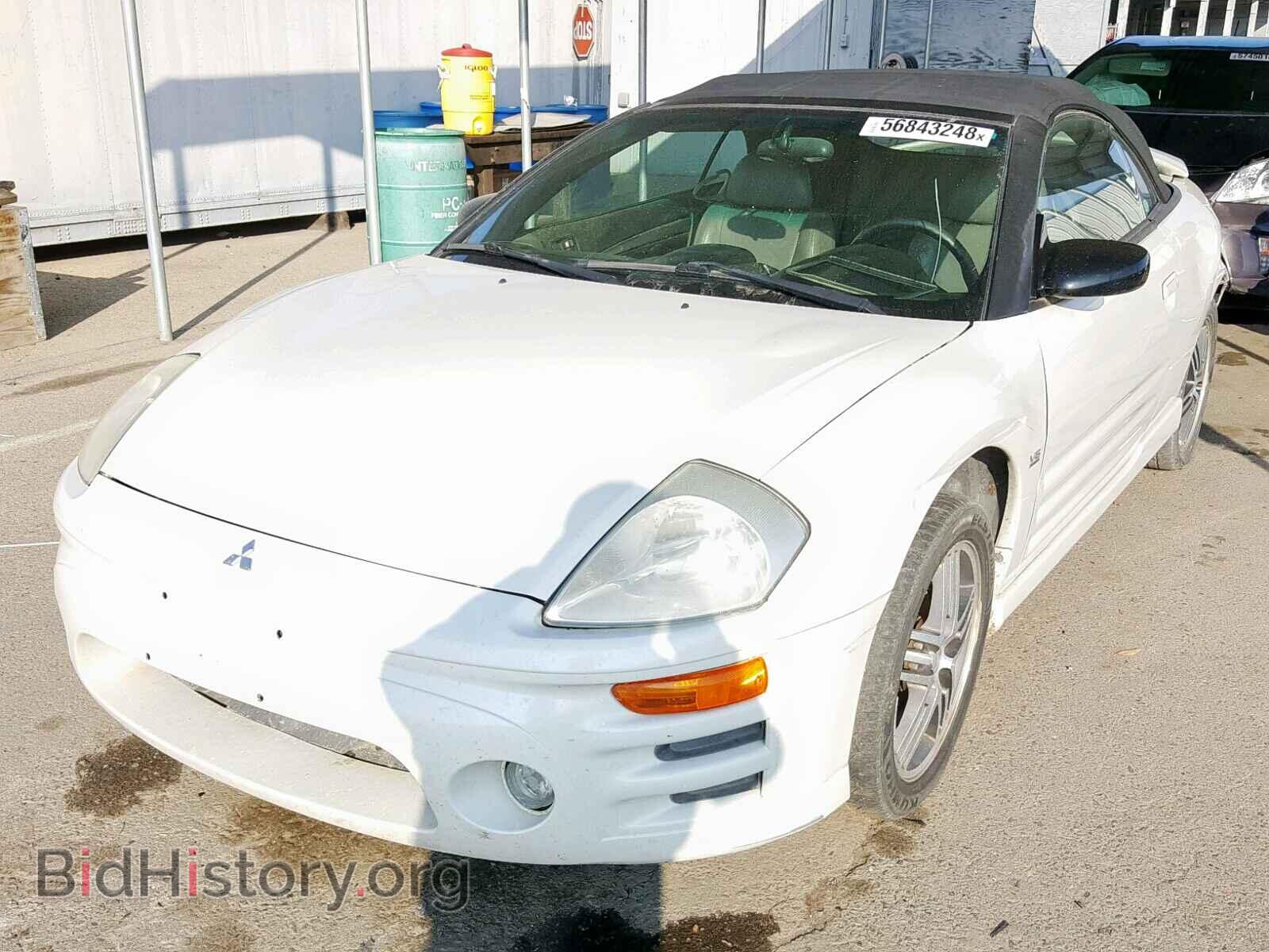 2003 MITSUBISHI ECLIPSE - VIN: 4A3AE75H03E064069 - Фото 2