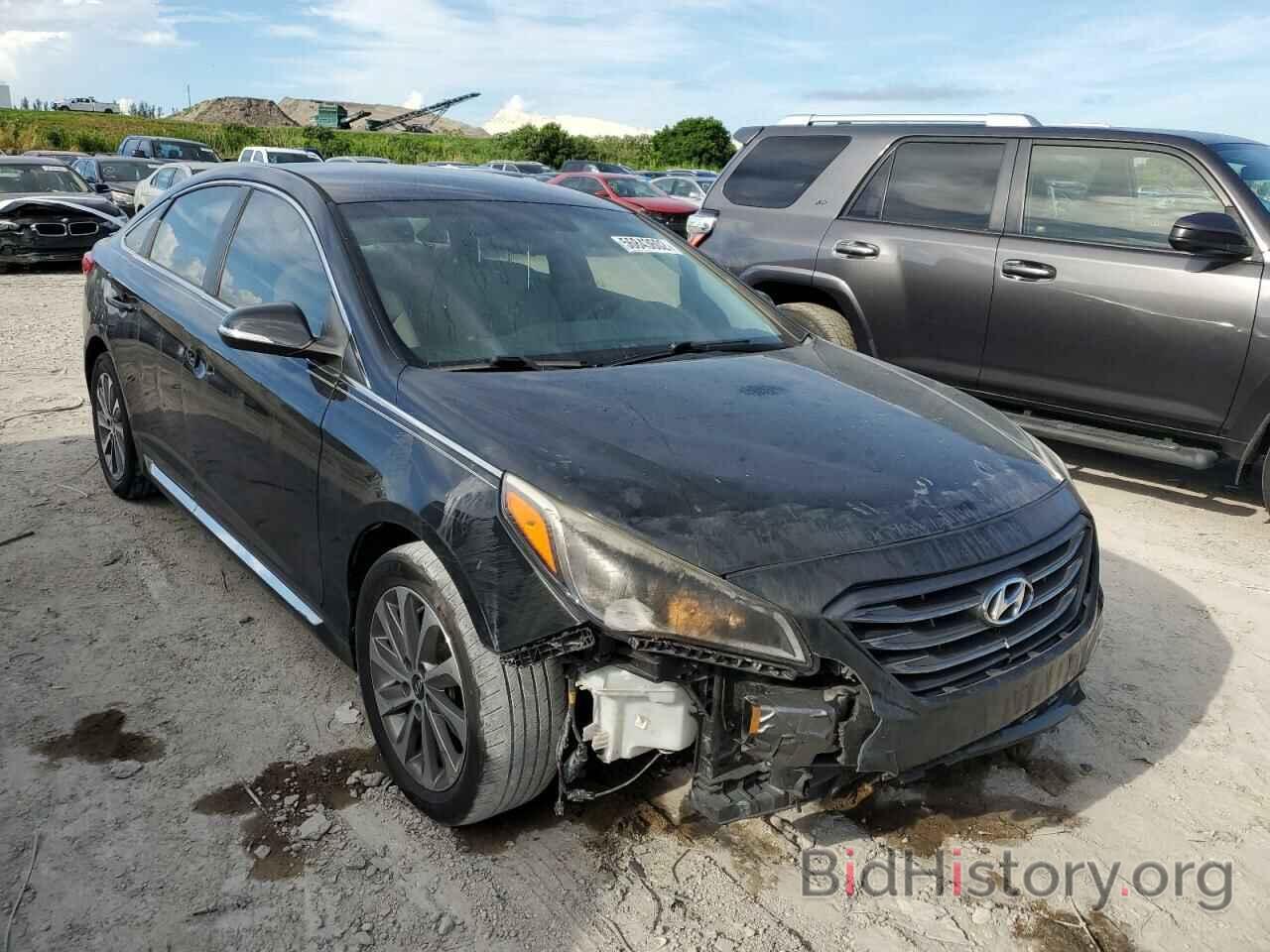 Фотография 5NPE34AF9FH053217 - HYUNDAI SONATA 2015