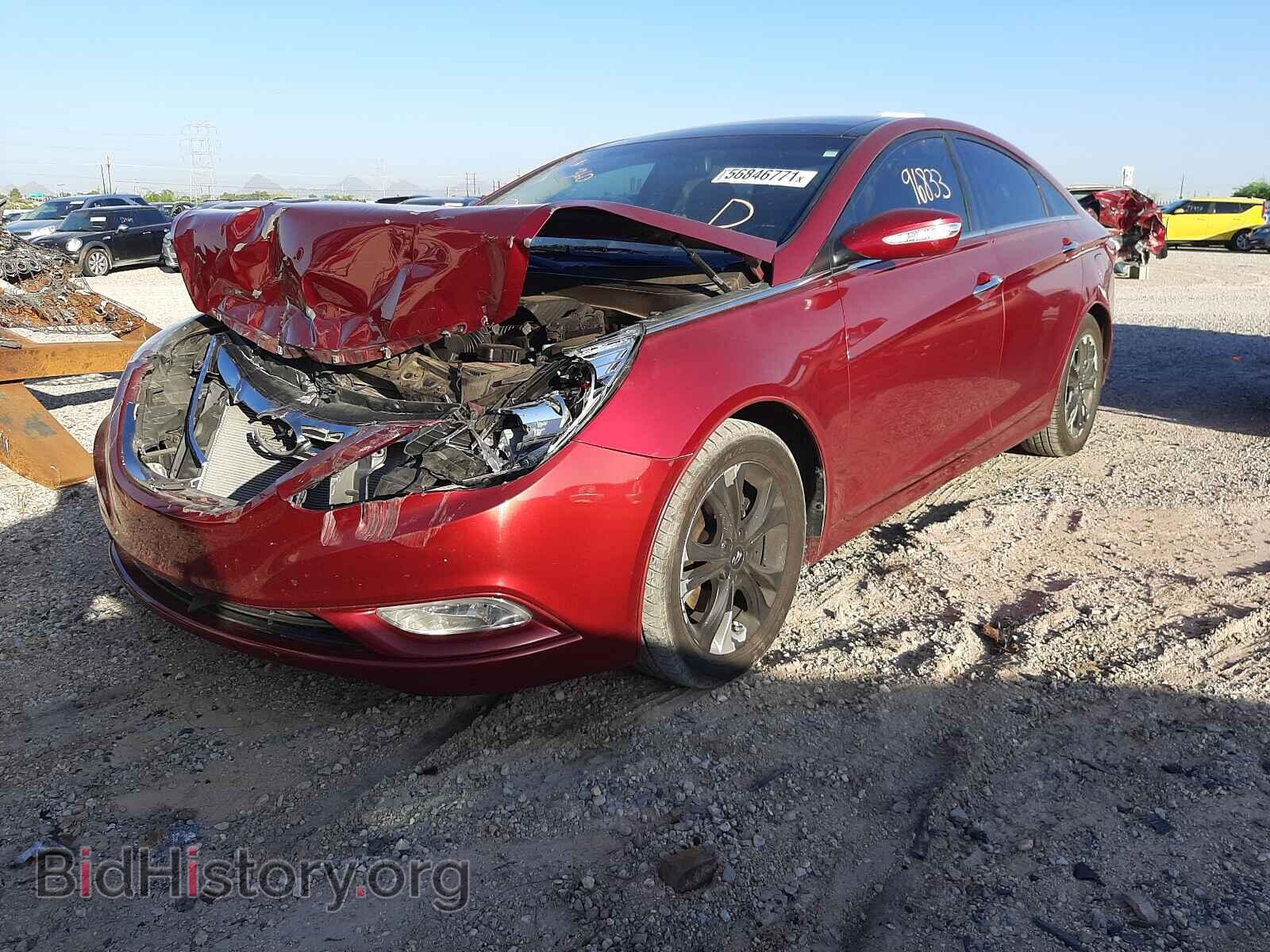 2012 HYUNDAI SONATA - VIN: 5NPEC4AC9CH337853 - Фото 2