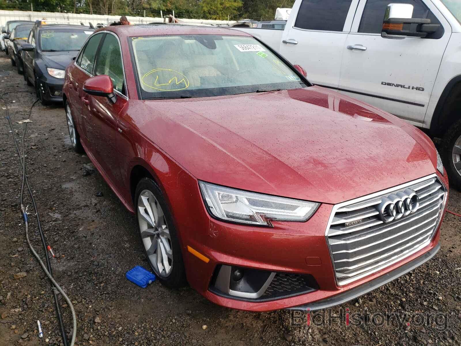 Фотография WAUENAF49KN019494 - AUDI A4 2019