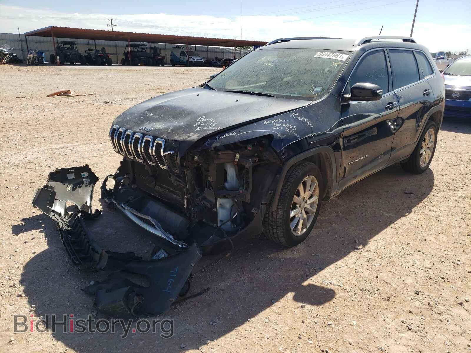 2015 JEEP CHEROKEE - VIN: 1C4PJLDS1FW731745 - Фото 2