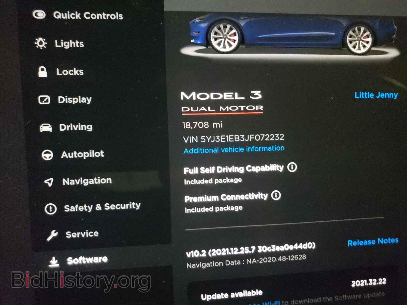 2018 TESLA MODEL 3 - VIN: 5YJ3E1EB3JF072232 - Фото 8