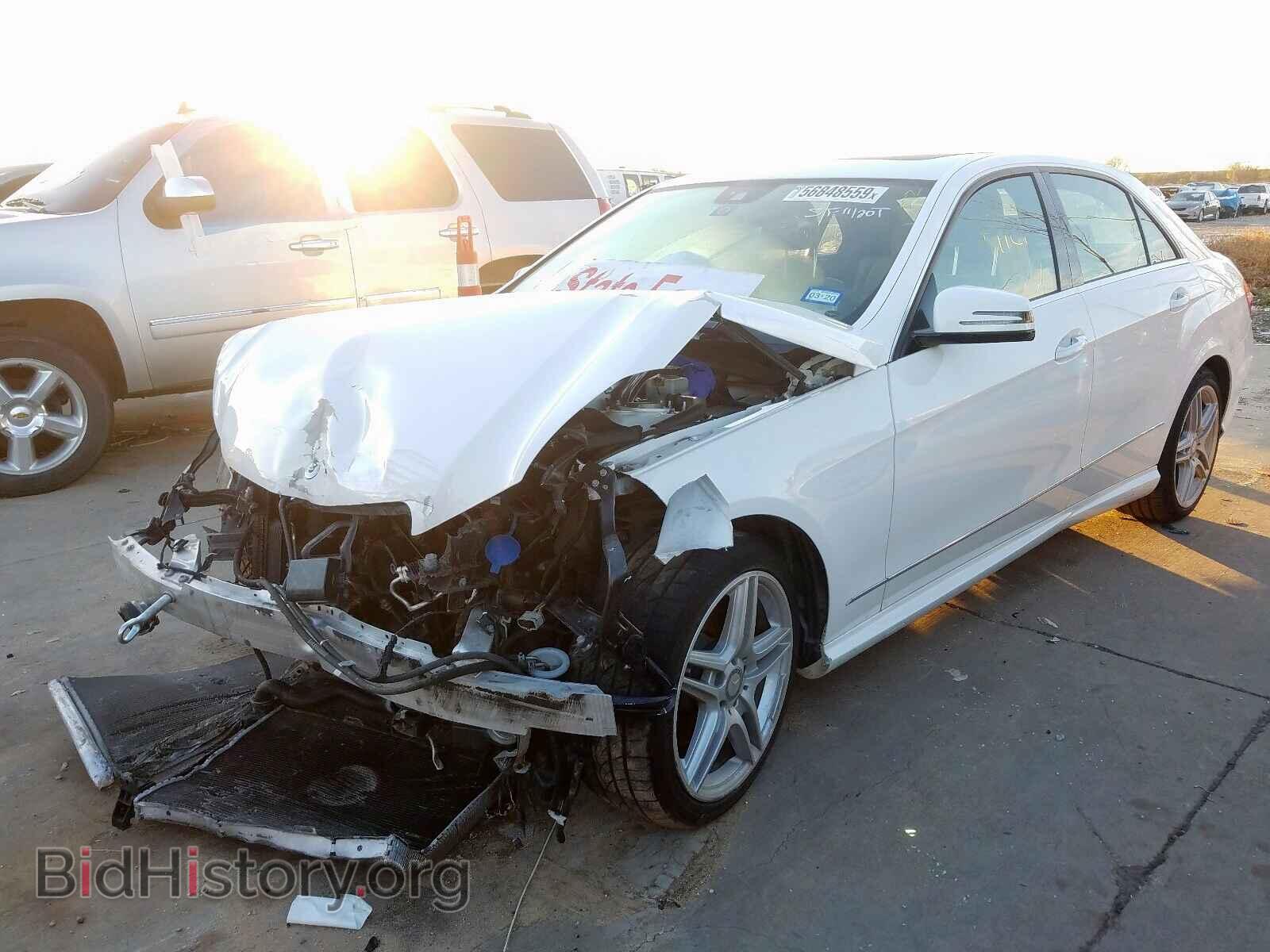 2013 MERCEDES-BENZ E CLASS - VIN: WDDHF8JB9DA732374 - Фото 2