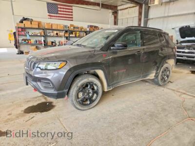 2023 Jeep COMPASS Trailhawk, серый — VIN 3C4NJDDNXPT549878, Copart