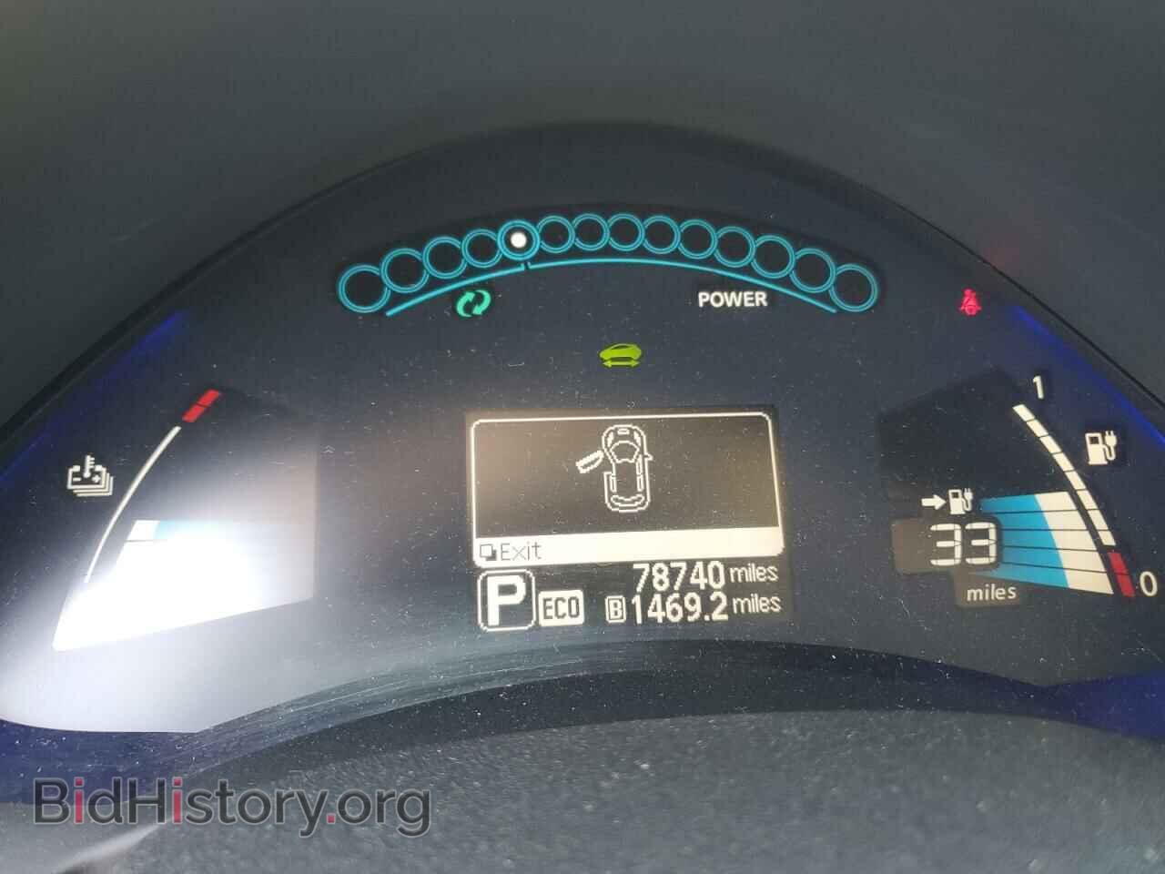 2013 NISSAN LEAF - VIN: 1N4AZ0CP0DC418748 - Фото 9