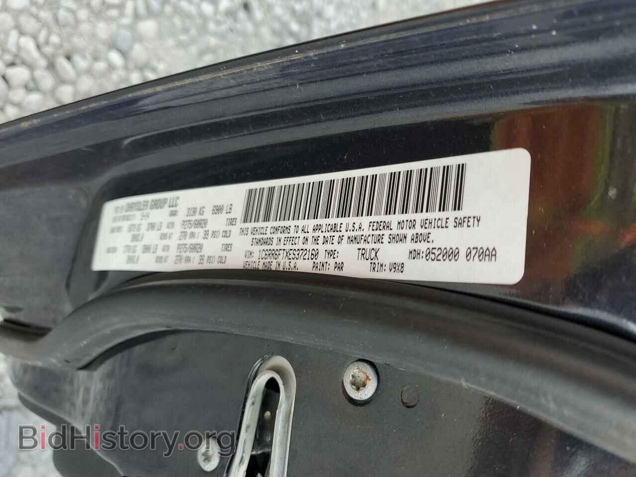 2014 RAM 1500 - VIN: 1C6RR6FTXES372160 - Фото 10