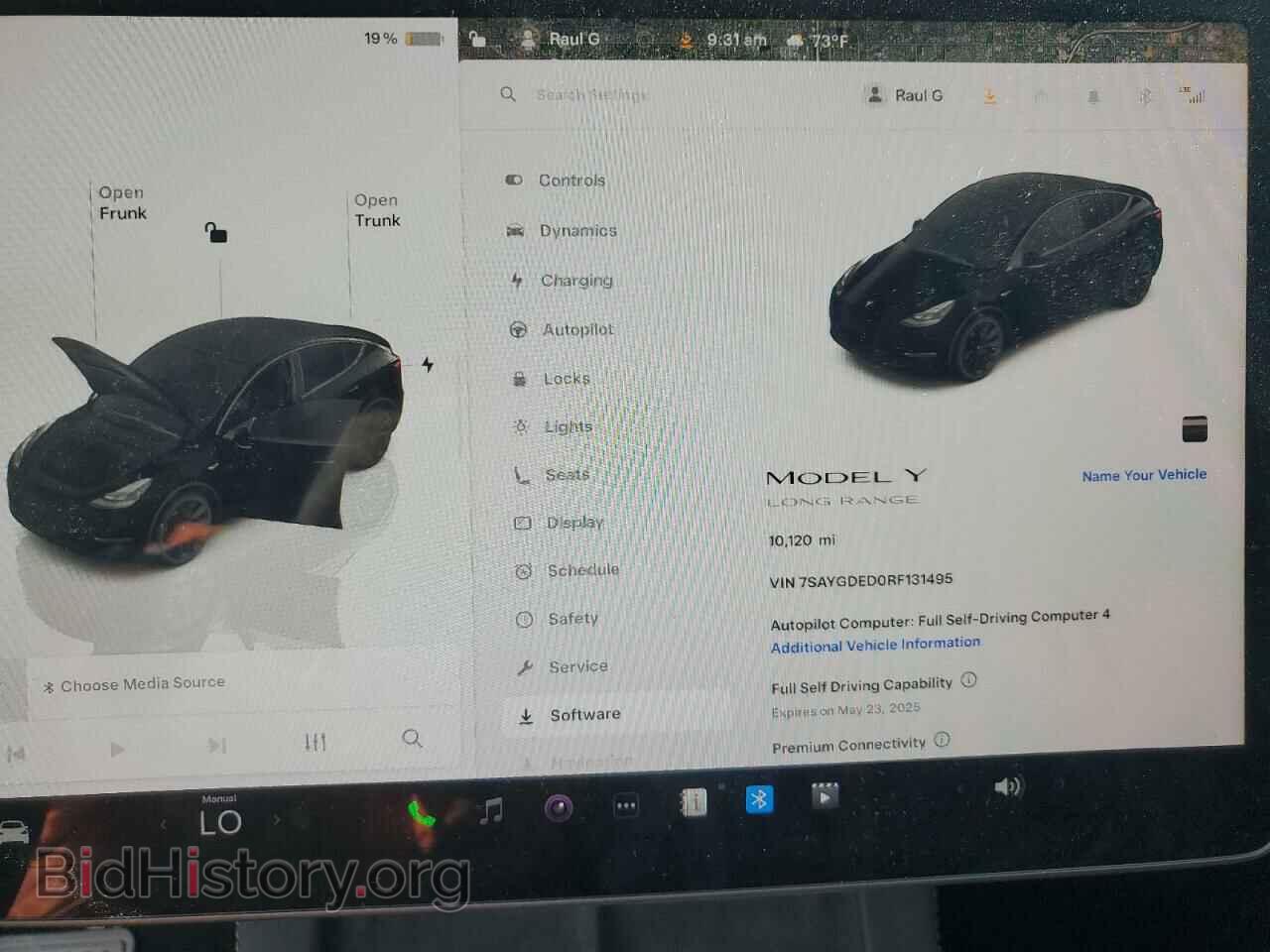 2024 TESLA MODEL Y - VIN: 7SAYGDED0RF131495 - Фото 9