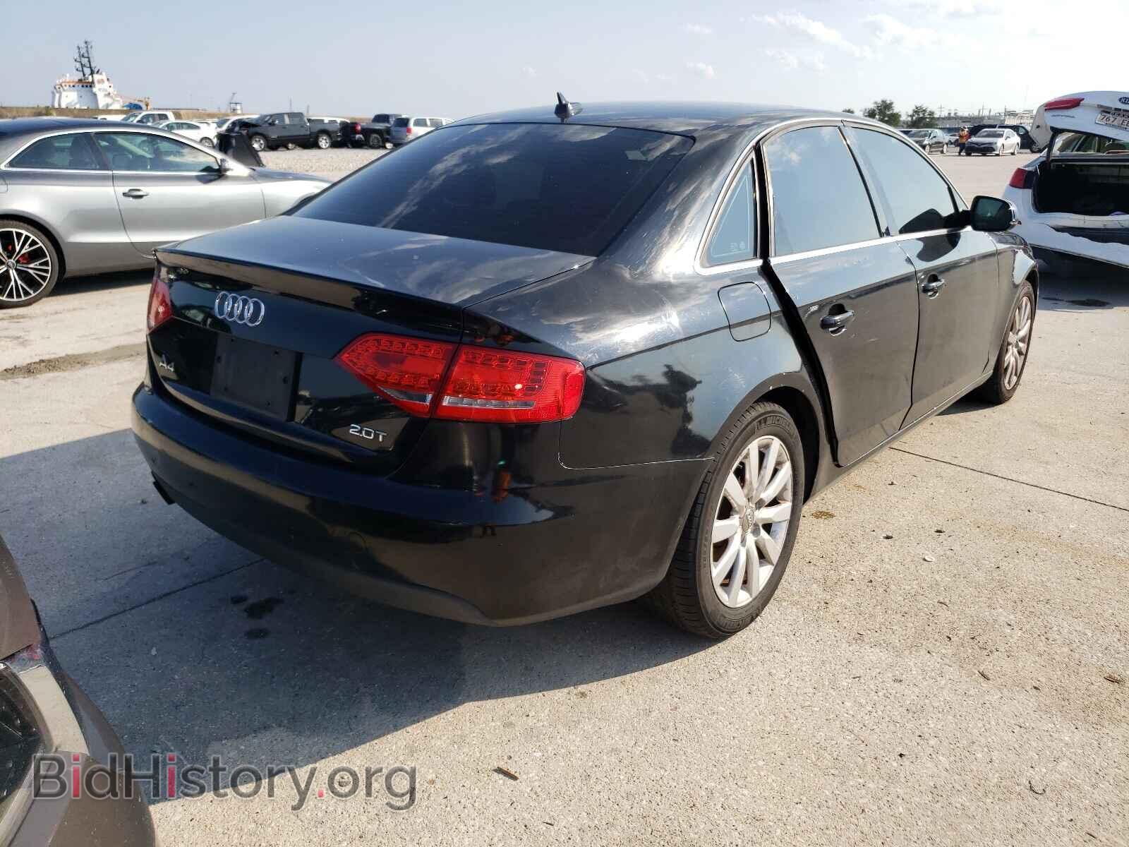 2012 AUDI A4 - VIN: WAUAFAFL9CA115749 - Photo 4