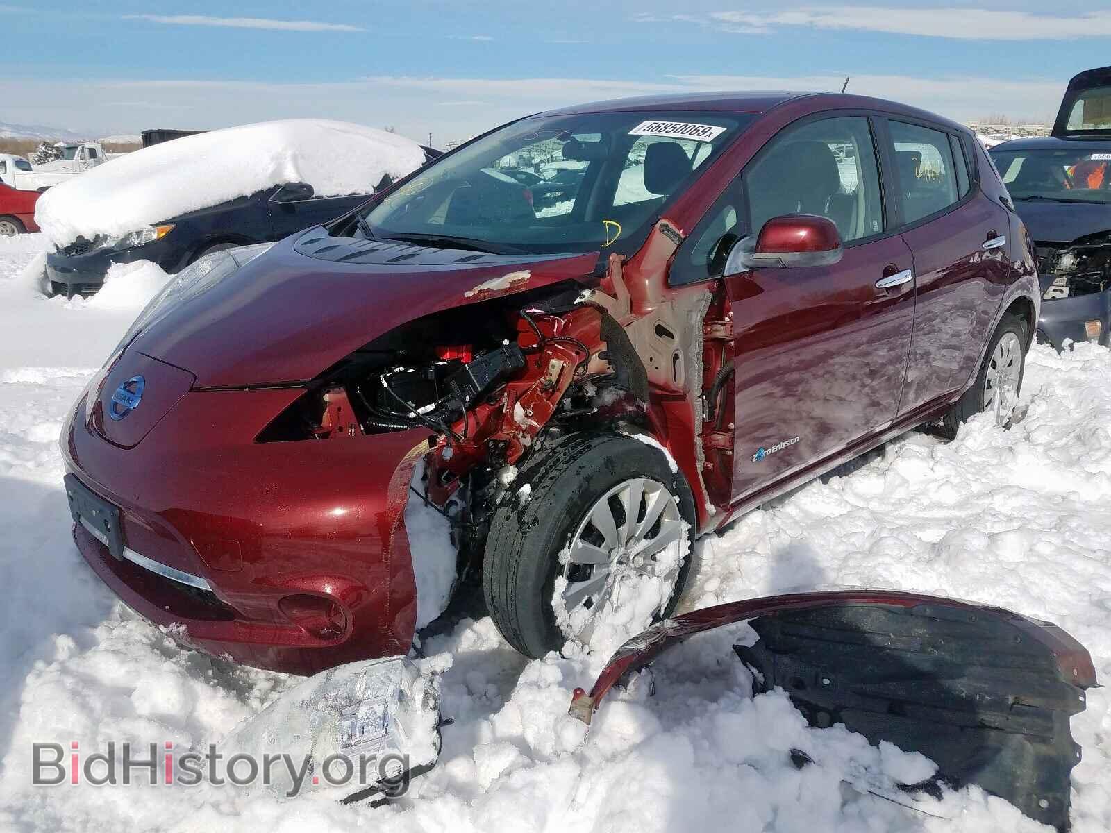 2017 NISSAN LEAF - VIN: 1N4BZ0CPXHC309160 - Фото 2