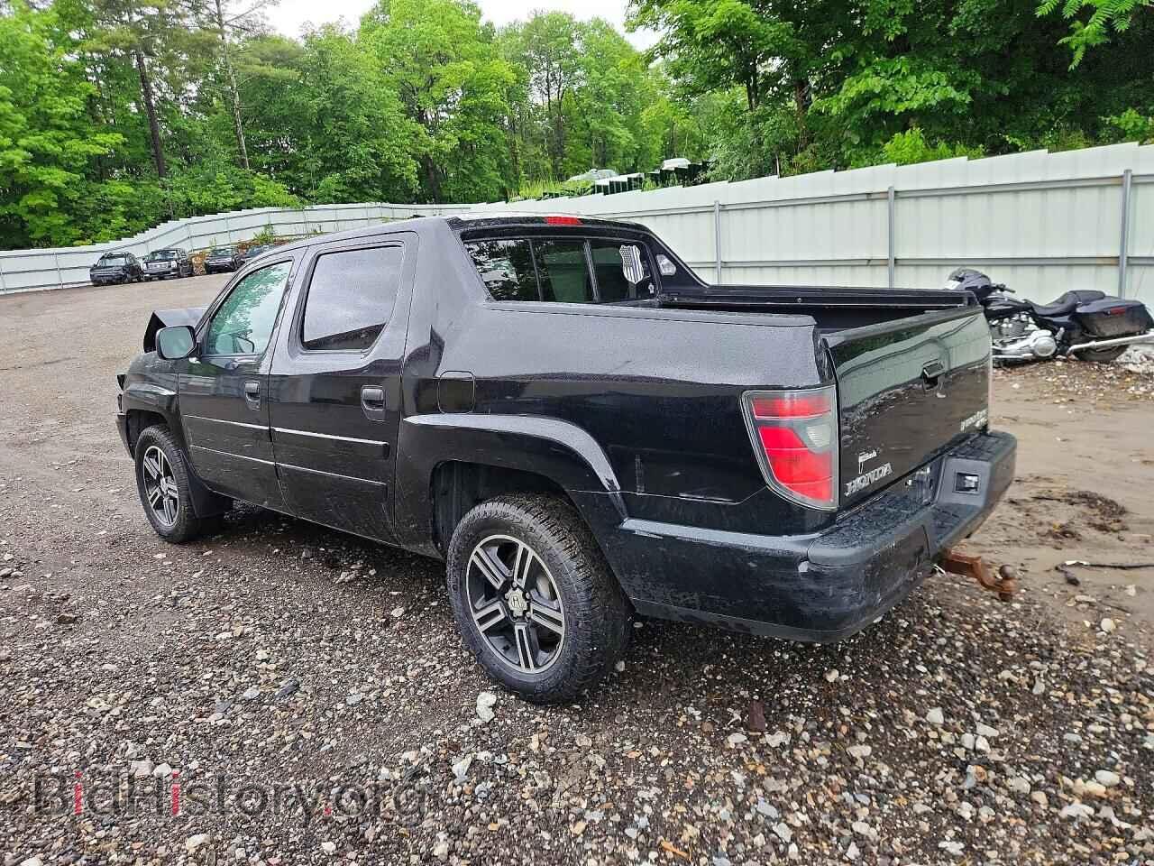 2014 HONDA RIDGELINE - VIN: 5FPYK1F71EB008518 - Фото 2