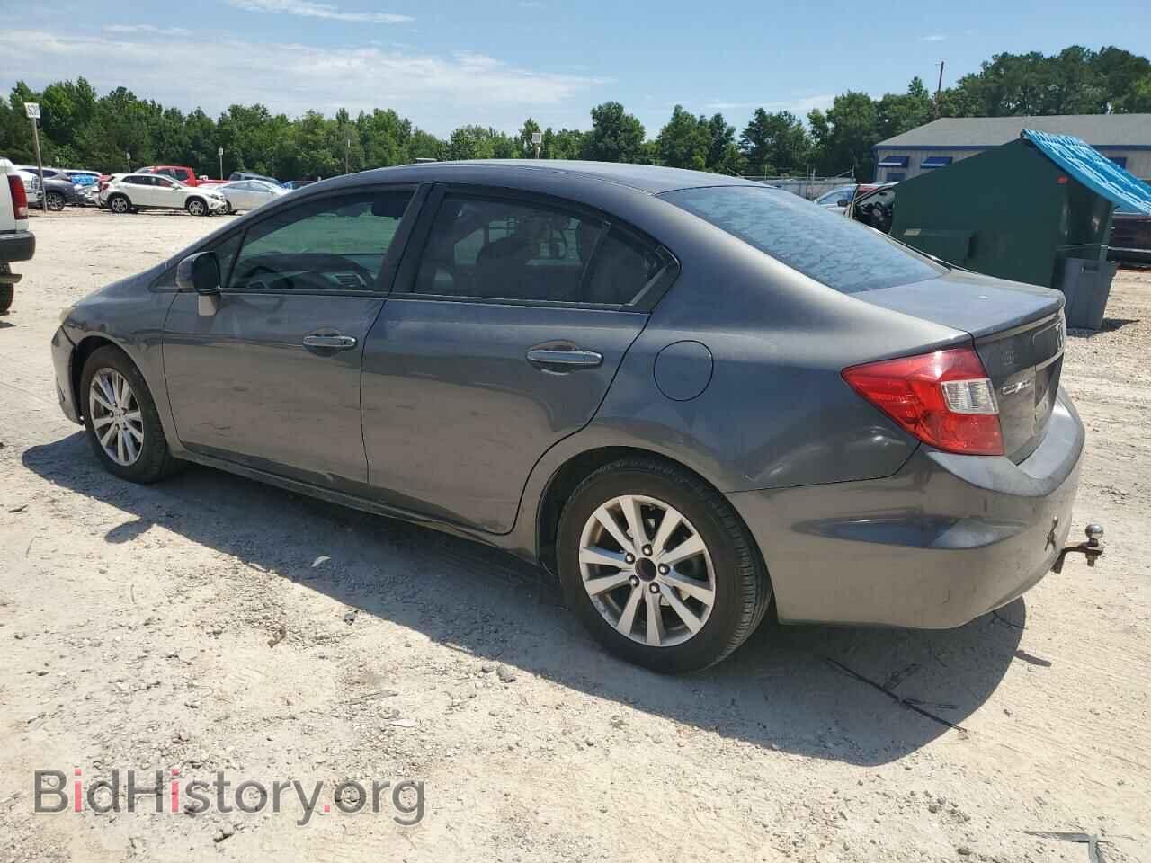 2012 HONDA CIVIC - VIN: 2HGFB2F85CH599749 - Фото 2