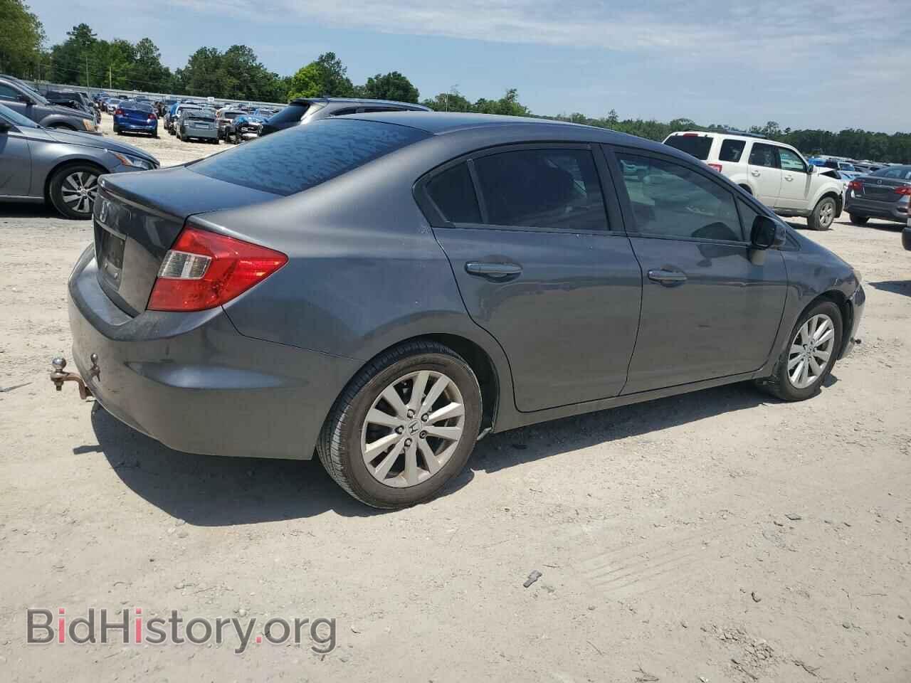 2012 HONDA CIVIC - VIN: 2HGFB2F85CH599749 - Фото 3