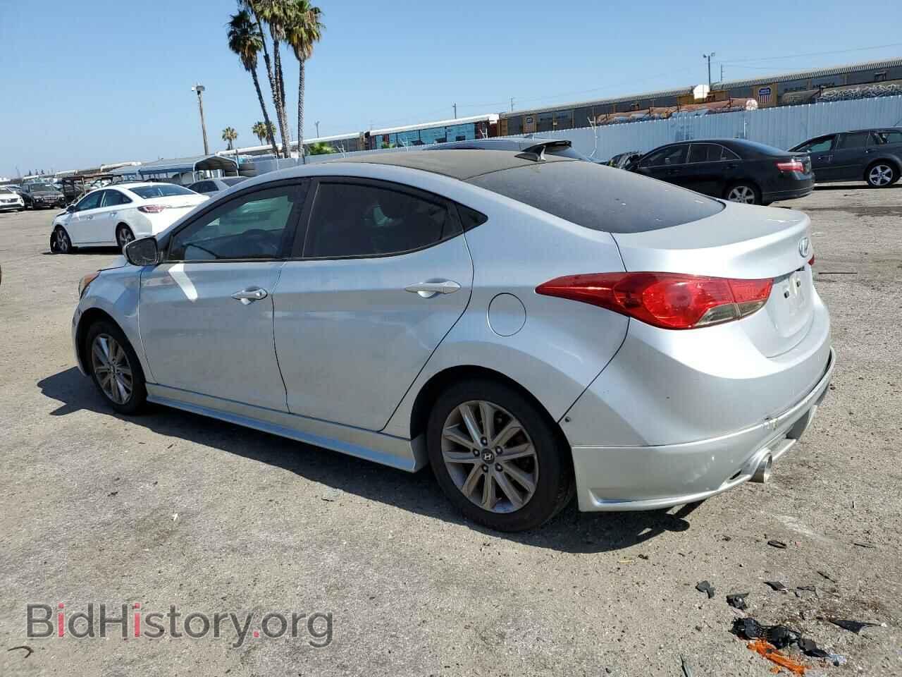 2012 HYUNDAI ELANTRA - VIN: 5NPDH4AE9CH071703 - Фото 2