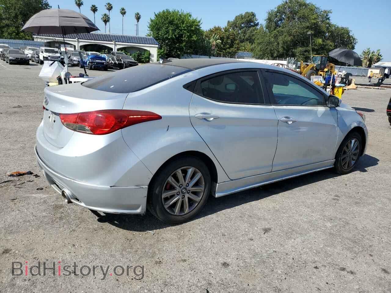 2012 HYUNDAI ELANTRA - VIN: 5NPDH4AE9CH071703 - Фото 3