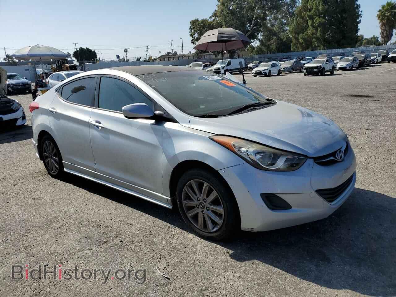 2012 HYUNDAI ELANTRA - VIN: 5NPDH4AE9CH071703 - Фото 4