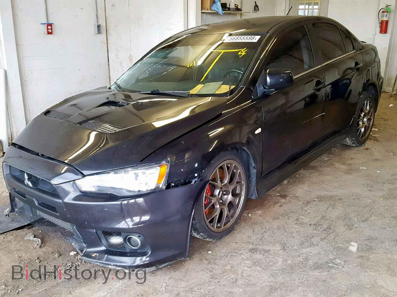 2013 MITSUBISHI EVO - VIN: JA32W5FV6DU015784 - Фото 2