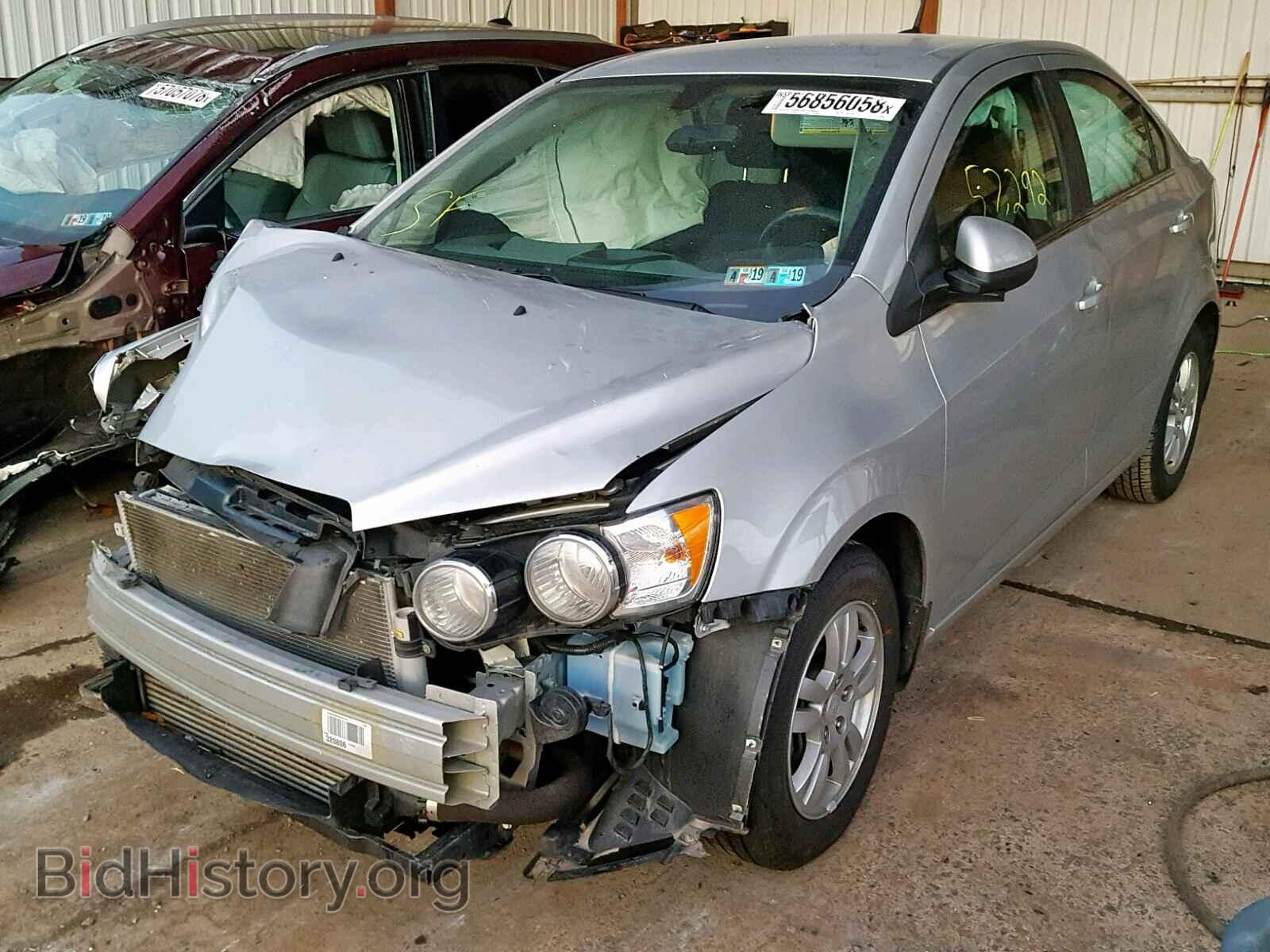 2014 CHEVROLET SONIC - VIN: 1G1JC5SB4E4127298 - Фото 2